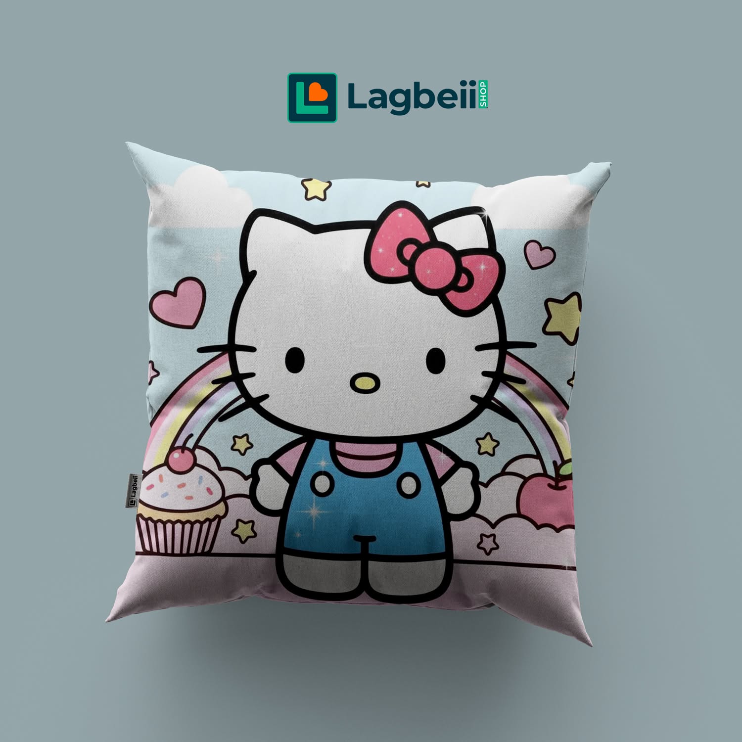 Kitty with Cake Design.