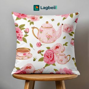 Pink Floral Tea Party Design